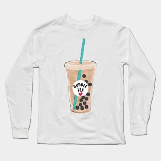 Bubble tea booba Long Sleeve T-Shirt